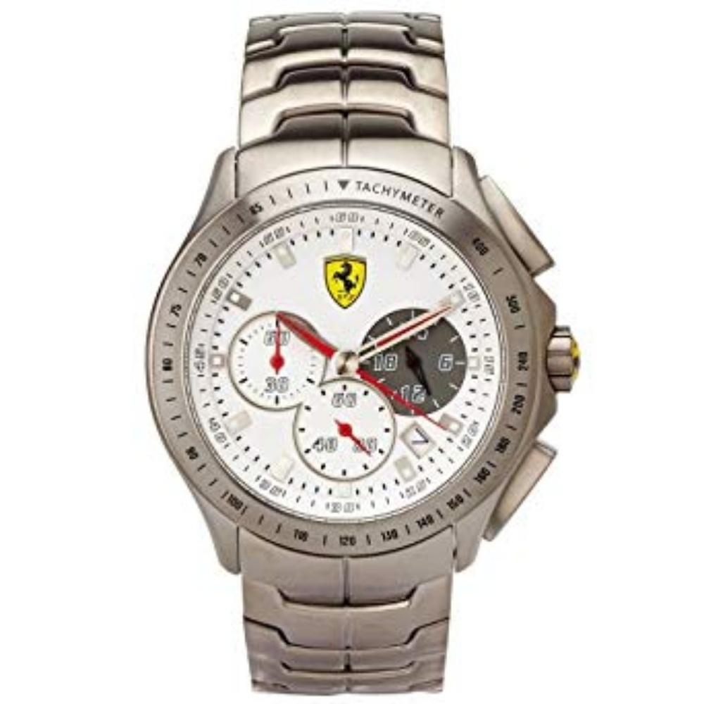 Ferrari stainless steel silver men's watch - Picture 5 of 5